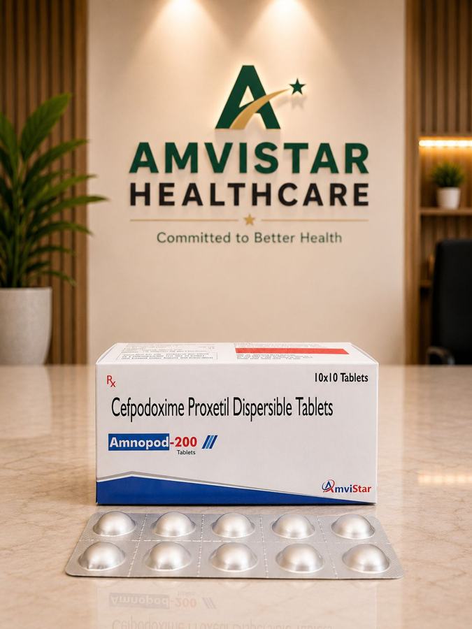 Amnopod-200: Cefpodoxime Proxetil Dispersible Tablets