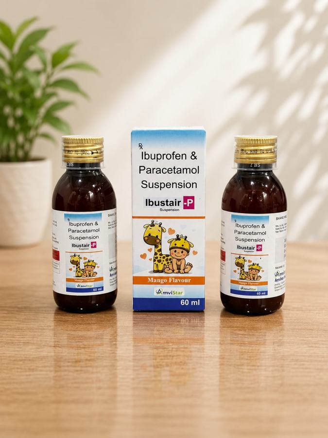 Ibustair-P: Ibuprofen & Paracetamol Suspension