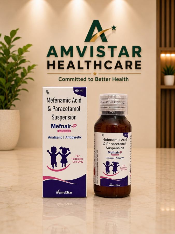 Mefnair-P: Mefenamic Acid & Paracetamol Suspension