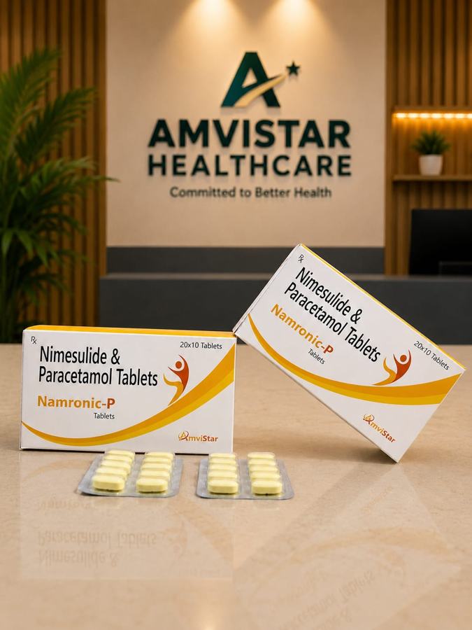 Namronic-P: Nimesulide & Paracetamol Tablets